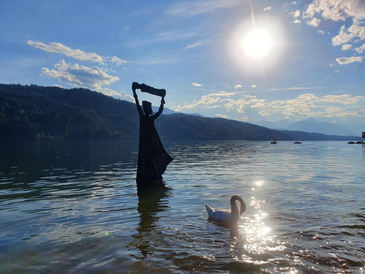 Appartamento Haus Kraller-Urlaub Mit Seeblick Millstatt Esterno foto